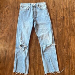 Zara high rise Mom Jeans